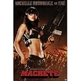 Machete Movie Michelle Rodriguez as She Poster Print - 24x36