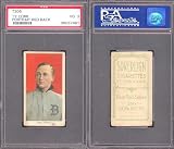 1909 t206 tobacco (baseball) Card# 95 ty cobb (portrait) red (sovereign)(psa) of the Detroit Tigers VG Condition