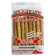 Angonoas Breadsticks Sesame 325-Ounce Bags Pack of 12