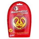 Florida State SportClip Earphones with Wind Up Storage Case for MP3, CD, DVD Players,... by DVD Player