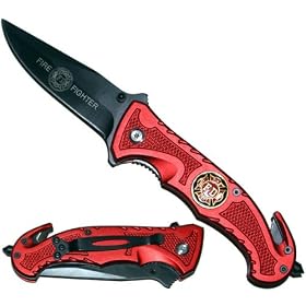 Pompier - Couteau de poche Firefighter Emergency USA intervention rescue knife - R55-RD