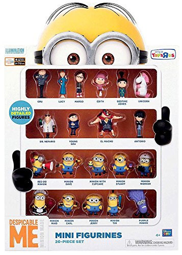 Despicable Me 2 2 Inch Mini Figure Set Mini Figurines 20-Piece Set