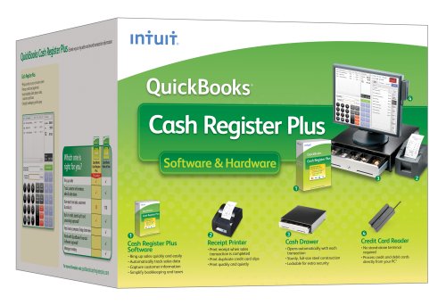 Intuit Cash Register Plus 2009 with Hardware (No PC) [OLD VERSION]