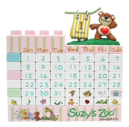 スージーズー　ブロックカレンダー　Suzy