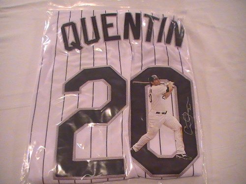 CARLOS QUENTIN SIGNED AUTOGRAPHED JERSEY CHICAGO WHITE SOX COA + HOLOGRAM