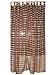 2 Maroon Gold Sheer Organza Sari India Curtains Panels Drapes 84
