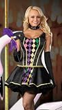 Dreamgirl Harlequin Costume Mardi Gras Masquerade Party Outfit