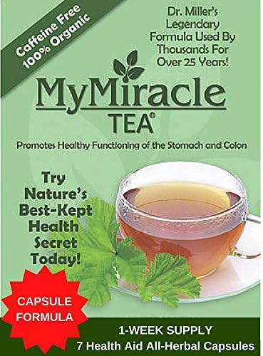 Holy Tea | My Miracle Tea CAPSULE Formula - 1 Week Supply
