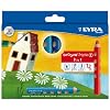 Lyra 3831120 - Groove Triple 1, Farbstift lackiert, Pappetui 12 sortierte Farben