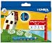Lyra - Crayons de couleur Lyra Groove Triple 1, étui de 12 crayons 3 en 1
