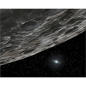 poster / affiche a Kuiper Belt object est disperible en (L x H): 50 x 40 cm