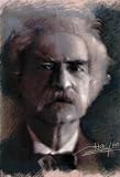 Mark Twain / Samuel Clemens (Face) Art Poster Print - 11