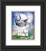Indianapolis Colts Framed Indianapolis Colts Helmet Logo Photo By Photo File 15 X 18 - Black