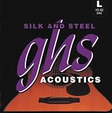 GHS Strings Acoustic guitar Set (Light, Silk And Steel)