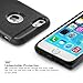 iPhone 6S Case, technext020 Armor Case for Black iPhone 6S Slim Hybrid Dual Layer Shockproof Plastic Silicone Hard Tough Cover for Apple iPhone 6 6S Strengthened Bumper
