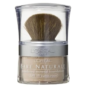 L'Oreal Paris True Match Naturale Mineral Foundation, 0.35 Ounce