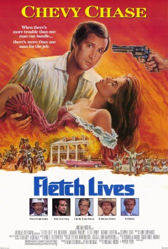 Fletch Lives Movie Poster (27 x 40 Inches - 69cm x 102cm) (1989) -(Chevy Chase)(Hal Holbrook)(Julianne Phillips)(Richard Libertini)(R. Lee Ermey)(Cleavon Little)