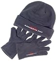 Kangaroo Poo Junior Seattle Hat & Glove Charcoal