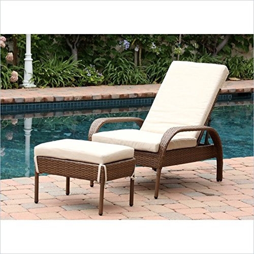 Where To Buy Abbyson Living Palermo Outdoor Wicker Chaise With