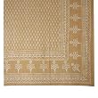 Cotton Sheet for Bed Block Print Queen Size (bshtd649)