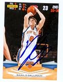 Danilo Gallinari Autographed/Hand Signed Basketball Card (New York Knicks) 2009 Panini basketball ca