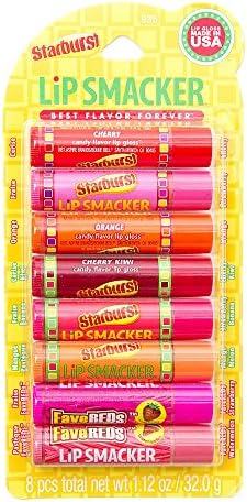 Claire's Accessories Lip Smacker Starburst Lip Balm Party Pack of 8