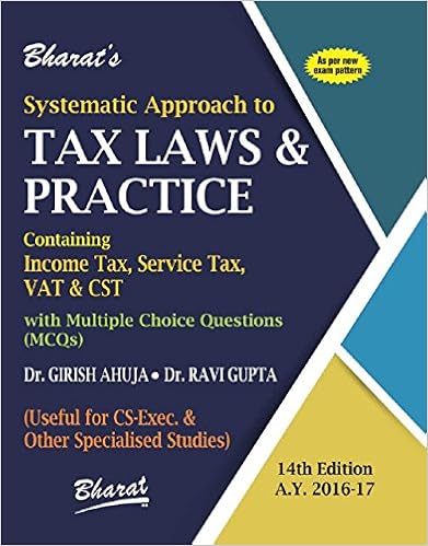 Girish Ahuja Income tax Book for CS Executive