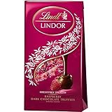 Lindt Lindor Raspberry Dark Chocolate Truffles, 6 Oz (Pack of 3)