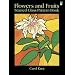 Flowers and Fruits Stained Glass Pattern Book (Dover Stained Glass Instruction)