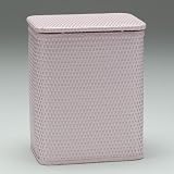 Wicker Hamper - with Interior Bag - Lavender