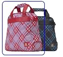 Paul Frank Shouldner Bag large purple