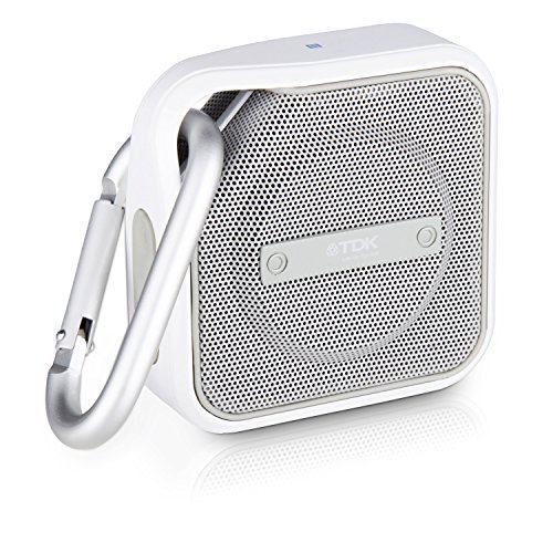 TDK Life On Record Micro A12 Wireless Bluetooth Speaker, White by TDK Life on Record