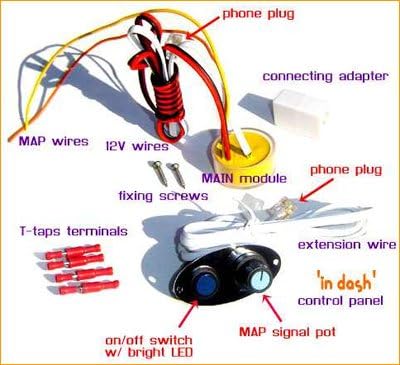 MAGNUM DIGITAL MAP MAF ENHANCER to 12V Sensors Nissan Patrol 2.0D EFIE HHO Chip