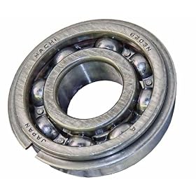 6203NR Nachi Bearing 17x40x12:Open:C3:Snap Ring:Japan