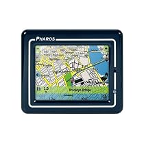 Pharos 150 Drive 3.5-Inch Touchscreen TTS Portable GPS Unit, Blue