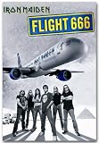 Iron Maiden Poster - Movie Promo Flyer - 11x 17 Flight 666