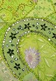IMAGE OF Vintage Wall Hanging Tapestry Home Decorative Embellished with Zari, Sequins & Old Dress Patch Work