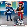 Playmobil 4268 Police Woman & Robber - new for 2008