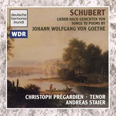 Schubert: Songs To Poems By Goethe