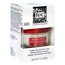 RoC Lift and Define Night Cream, 1.7-Ounce Jar