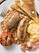 Baked Beans with Scrambled Egg, Sausages, Bacon, Tomato & Toast Cuisine Photographic ...
