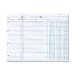 Wilson Jones Balance Ledger Paper, 24 lb, 9.25 x 11.875 Inches, White, 100 per Pack (WN2DA)