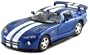 Set of 12 Cars: 5" Pull Back Action Diecast Dodge Viper GTSR (Kinsmart)