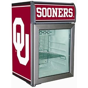 New Mini Fridge Compact Refrigerator University of Oklahoma Sooners