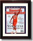 Framed Jim Boeheim Sports Illustrated Autograph Print - Syracuse Orangemen