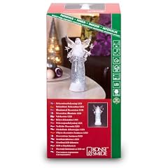 Konstsmide 2839-000 LED Acryl Engel (warm wei�e Dioden, 4.5V Innentrafo oder Batterien: 3xAAA 1.5V)