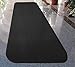 House, Home and More Skid-Resistant Carpet Runner - Black - 8 Feet X 27 Inches
