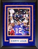 Chris Leak Florida Gators - National Championship Trophy - Custom Framed Autographed 8x10 Photograph with 06 Champs Inscription