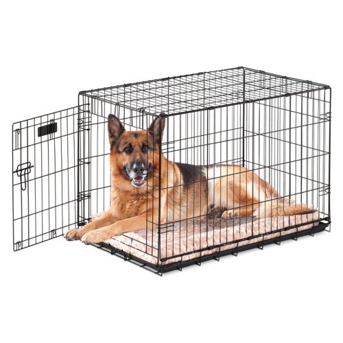 Precision ProValu Great Crate Single Door Dog Crate with FREE Pad Buy hours pet supplies KirkKirk