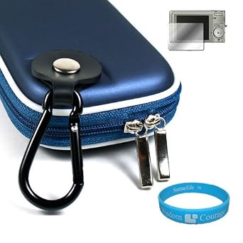 Sony Cybershot Camera Case Sony Cybershot DSC-T DSC-W Series Cyber Shot Digital Camera Case + Screen Protector Shield + Cloth (Sony Cybershot Camera NOT included)